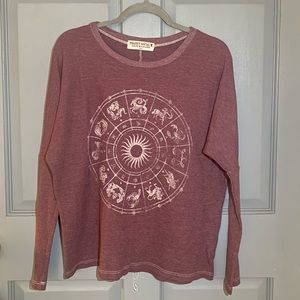 Project Social T Astrology Waffle-knit Sweater